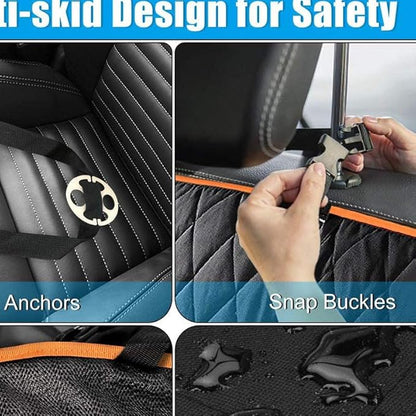 Dog Car Seat Cover for Back Seat