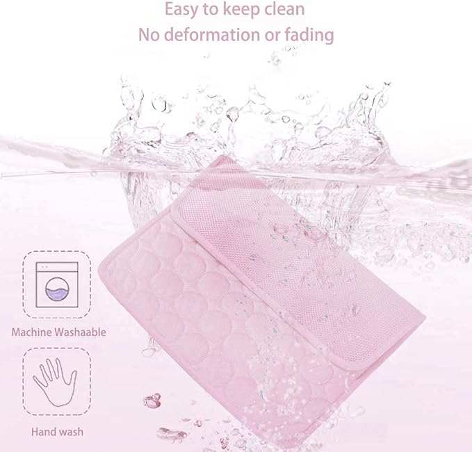 MICROCOSMOS Summer Cooling Mat & Sleeping Pad- Water Absorption Top 28" x 22")