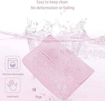 MICROCOSMOS Summer Cooling Mat & Sleeping Pad- Water Absorption Top 28" x 22")