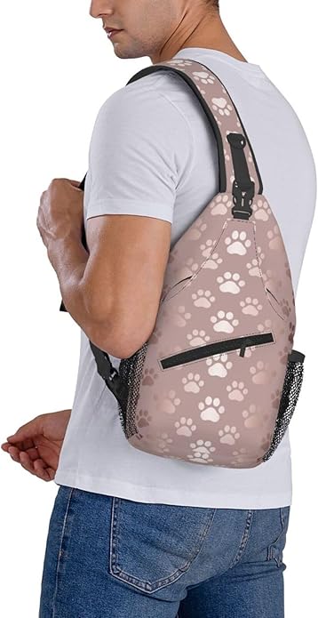 Stylish Sling Bag for Women Men Casual Backpack Crossbody Chest Shoulder Bag Gym Sports Travel Hiking Daypack