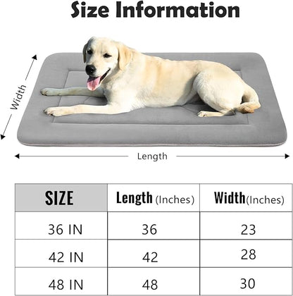 JoicyCo Extra Large Dog Bed Soft Dog Crate 48 in