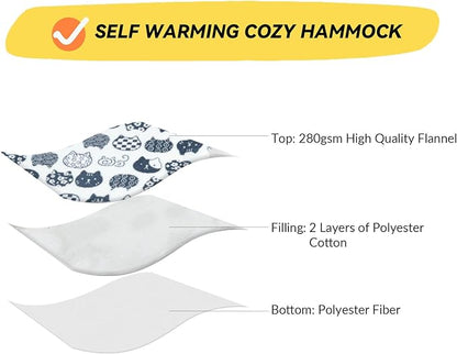 Patas Lague Cat and Dog Hammock Bed Small Dog Bed