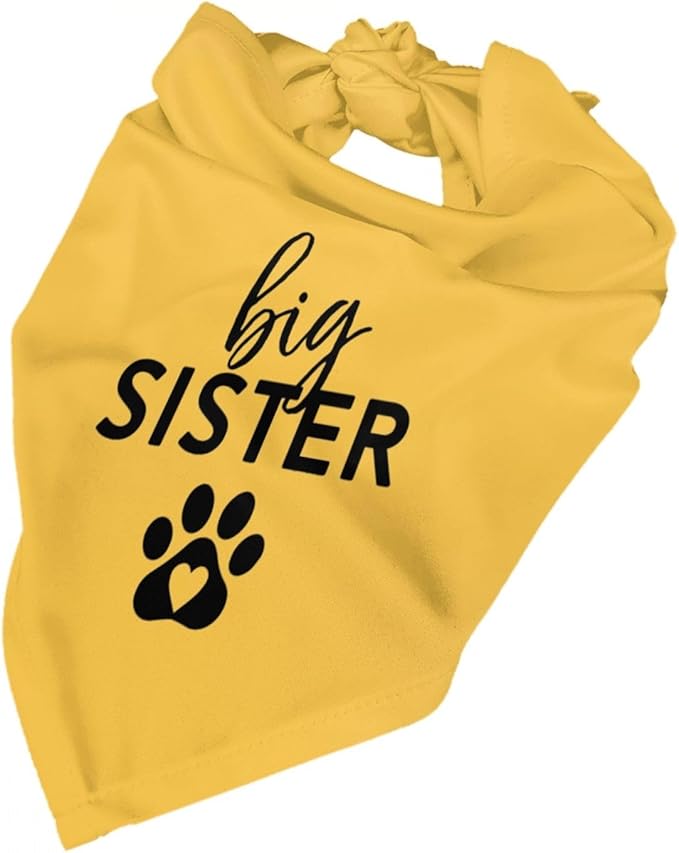 Big Sister Dog Bandana