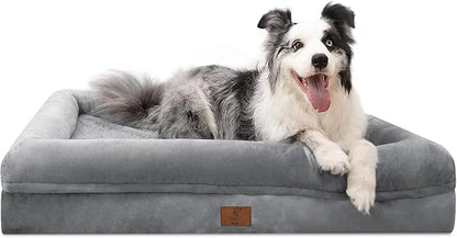 Large Dog Bed 4-Sides Removable