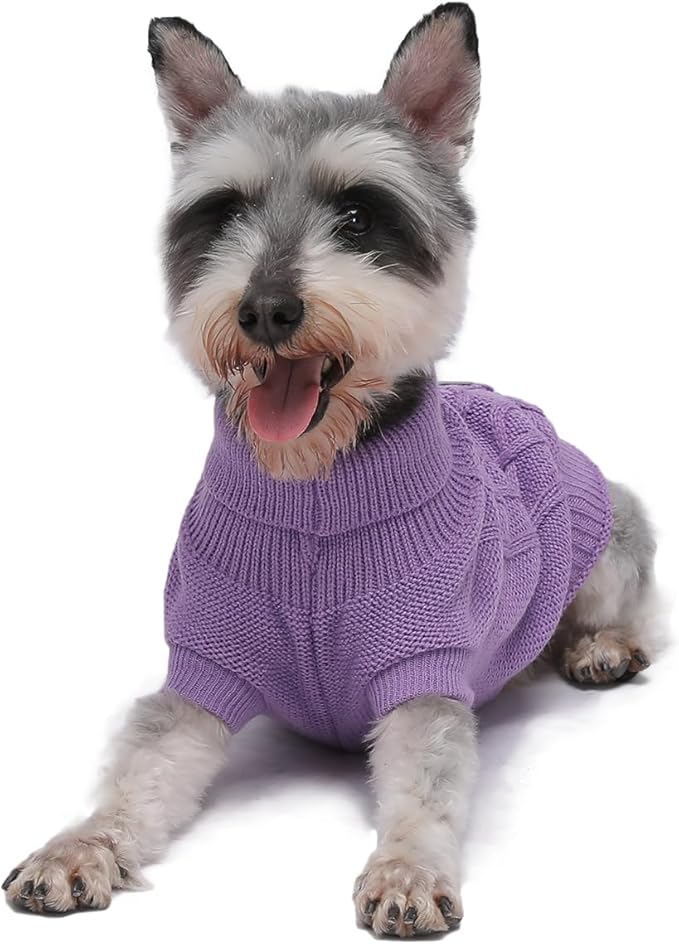 Dog Warm Winter Sweater MengMengDa Pet Dog Clothes