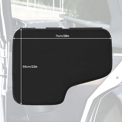 PETTOM Pet Car Door Protector Dog Car Door 28 X 22inch Waterproof 2 Machine
