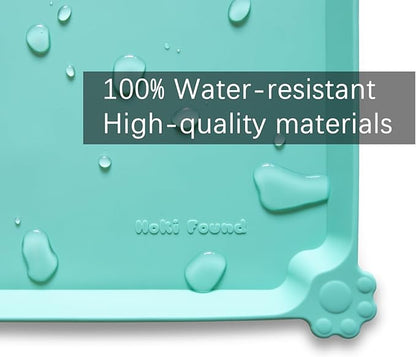 Hoki Found X-Large Silicone Pet Food Mats Tray