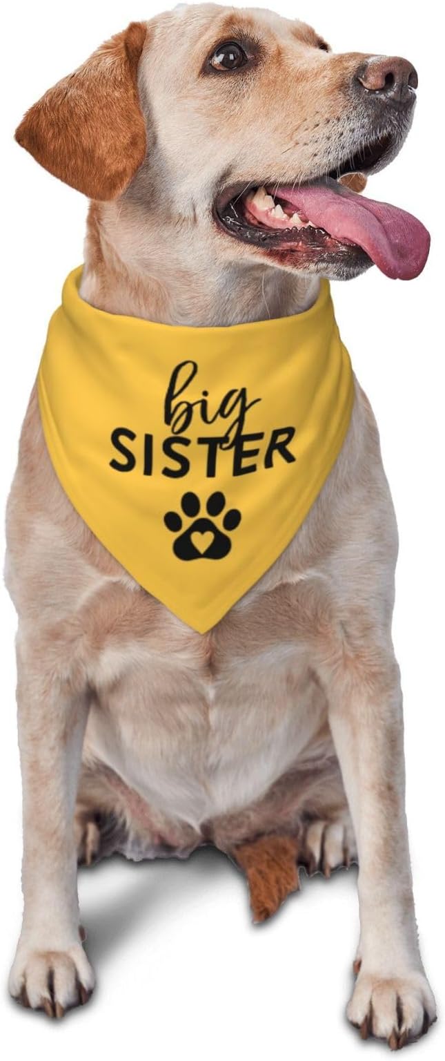 Big Sister Dog Bandana