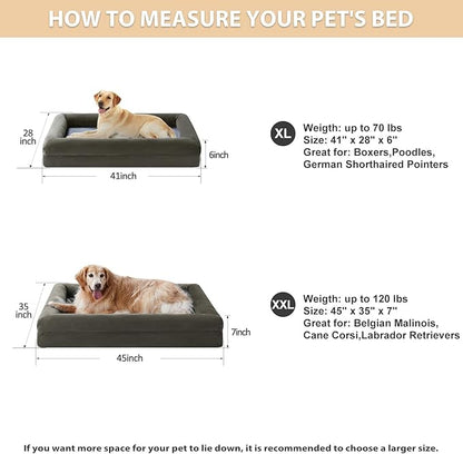 BFPETHOME Dog Beds for Large Dogs