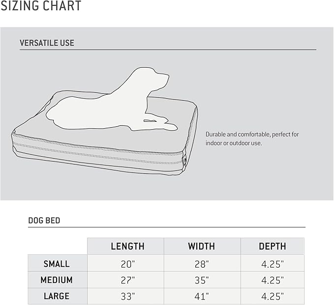 Carhartt Durable Canvas Pet Bed