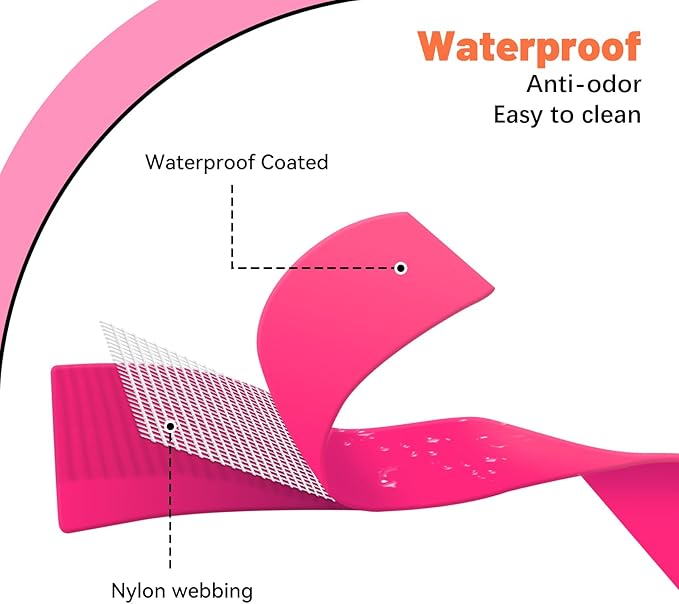 Waterproof Dog Collar 15.4-24.8 inch)