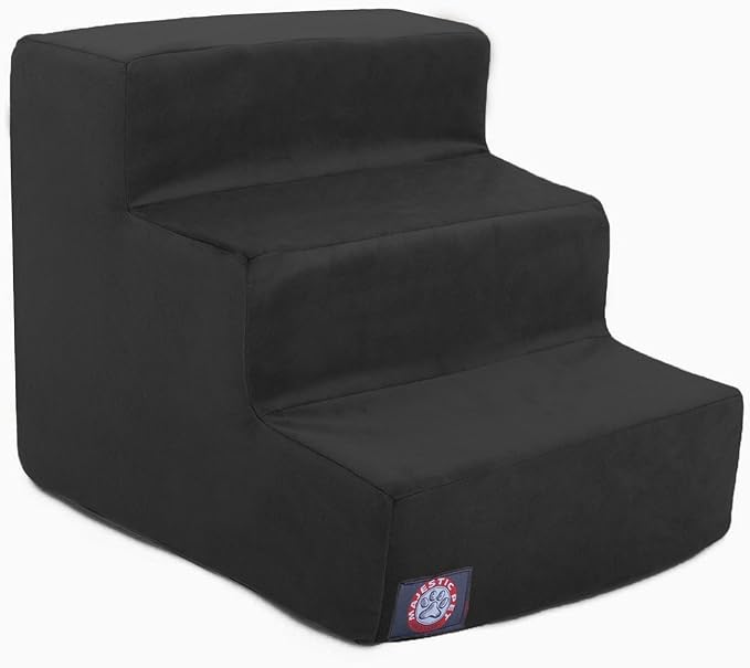 Majestic Pet 3 Step Portable Dog Stairs 25 lbs