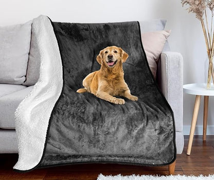 Bucephalus Waterproof Dog Blanket (Gray,50"×60")