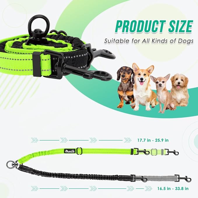 Two Dog Lead 2 in 1 Upgraded
