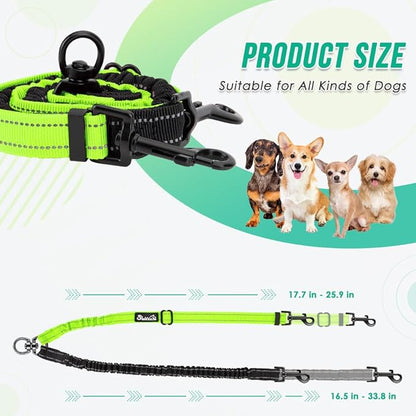 Two Dog Lead 2 in 1 Upgraded