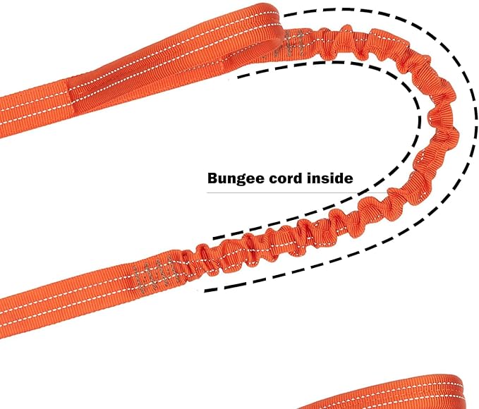 ICEFANG Tactical Dog Leash K9 Training 2 Control 6 FT)