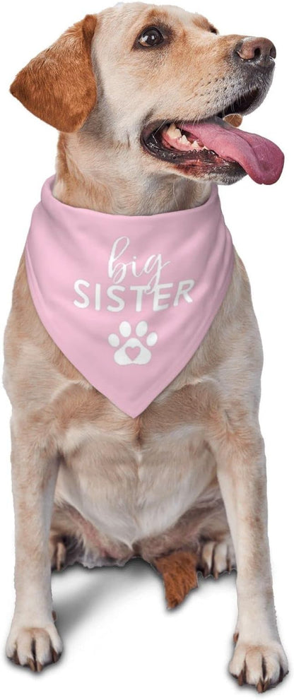 Big Sister Dog Bandana