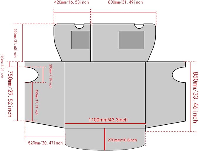 Pet Dog Cat Seat Cargo Liner Cover 2007-2020 4Door
