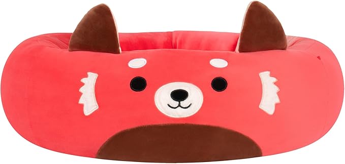 Squishmallows Original 24-Inch Cici The Red Panda Pet Bed