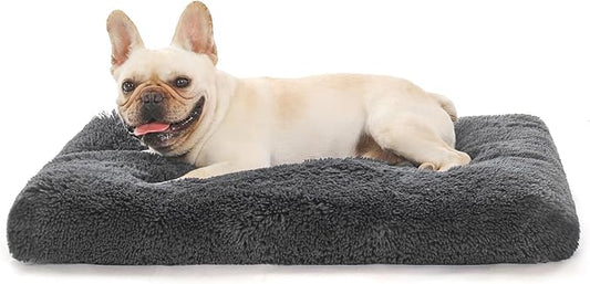Plush Dog Crate Bed 29"x21")