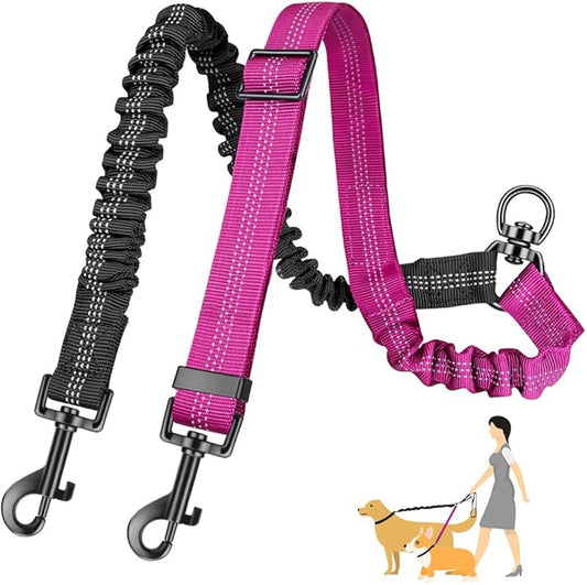 Two Dog Lead 2 in 1 Upgraded