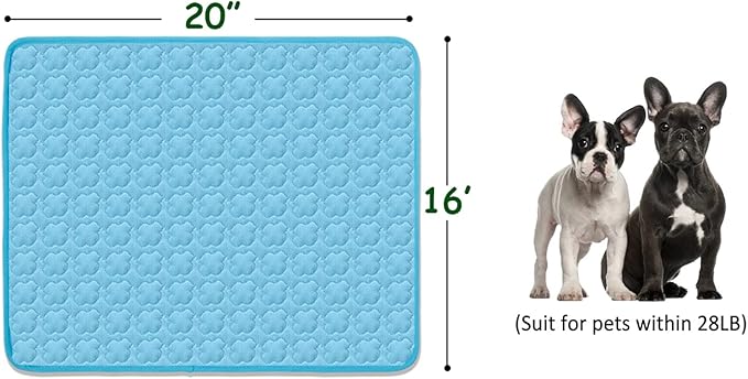 Dog Cooling Mat Summer Pet Cooling Mat Ice