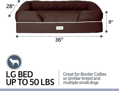 PetFusion Ultimate Dog Bed 35% Cotton