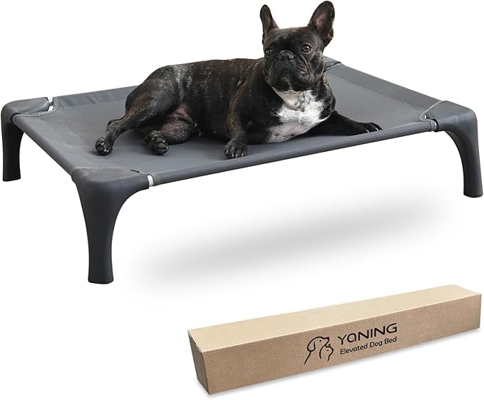 Elevated Dog Bed for Medium Dogs 150lbs, Durable