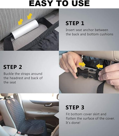 Front Pet Seat Cover Protector for Dogs Cats