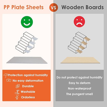 EHEYCIGA Dog Stairs for High Bed 25”H 5-Step Extra