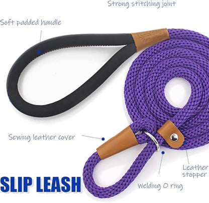 lynxking 6 FT Dog Leash Slip Lead 2