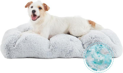Shredded Memory Foam Fluffy Dog Crate Pad 30"x 20"