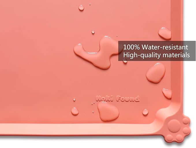 Hoki Found X-Large Silicone Pet Food Mats Tray