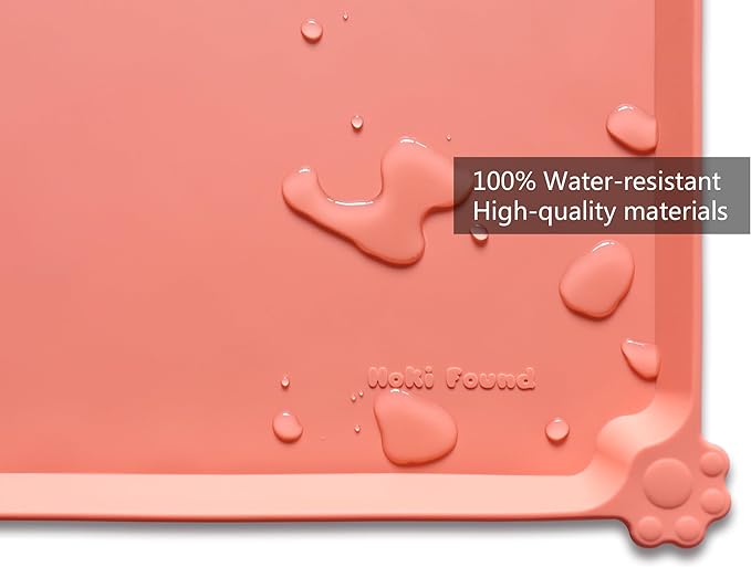 Hoki Found X-Large Silicone Pet Food Mats Tray