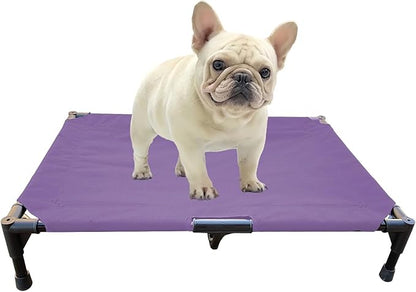 Love&go Elevated Dog Bed with Metal Frame Medium-29.9x19.5x5.5 inch)