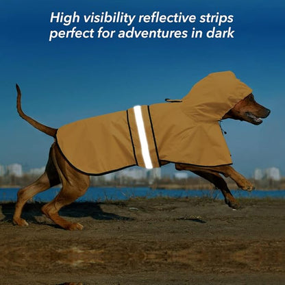 Hooded Dog Rain Coats