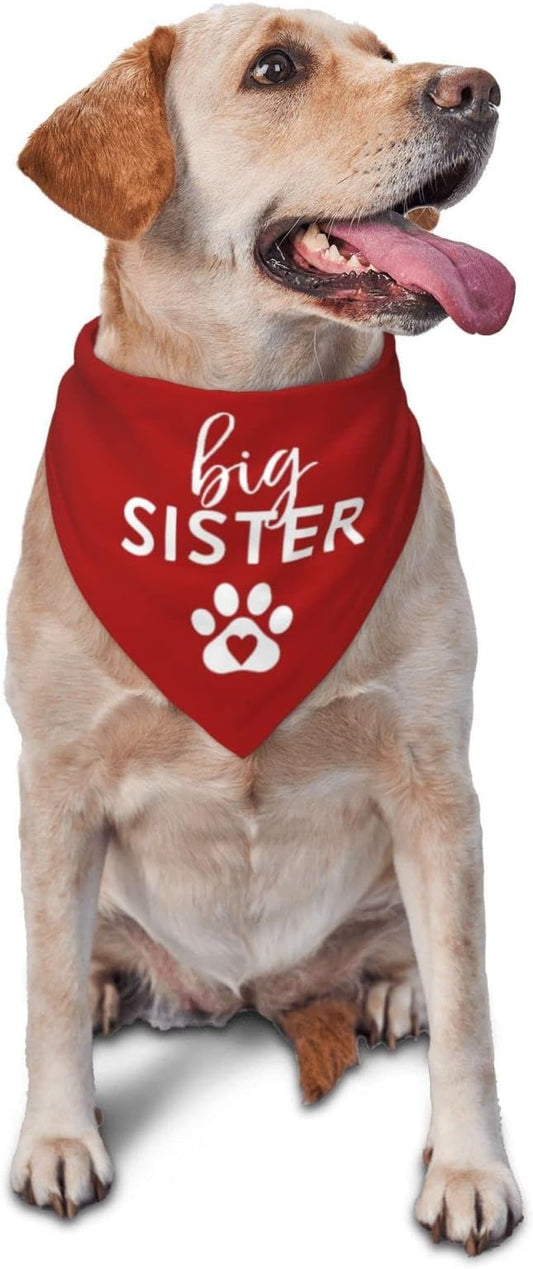 Big Sister Dog Bandana