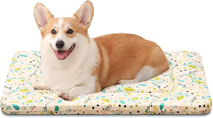 Magic Dog Random Color Medium Dog Bed Dog Crate Bed Crate Pad 28-Inch