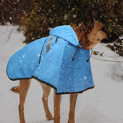 Candofly Dog Raincoat Reflective Dog Rain Jacket Waterproof Hooded Ponch Dog Rain Coat for Small Medium Large Dogs (XX-Large