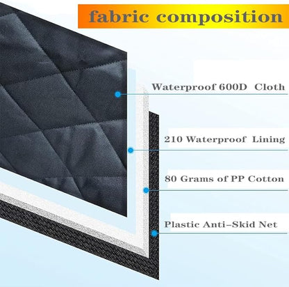 Dog Car Seat Cover for Back Seat