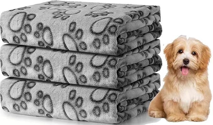 Dog Pet Comforter Comfortable Warm Soft Dog Mat Easy to Clean Cat Mat Light Grey XS