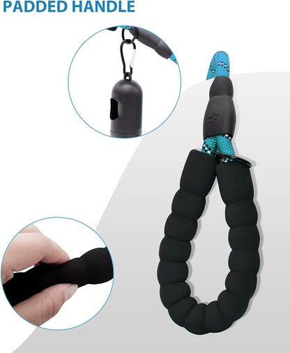 Dog Leash Heavy Duty 4/5/6FT Reflective 5'*1/2'', Light