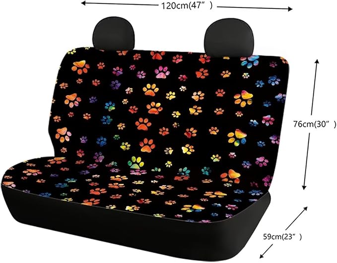 AFPANQZ Floral Design Car Seat Covers for Back