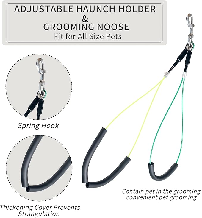 Foldable Pet Dog Grooming Arm with Clamp 35.5" Height