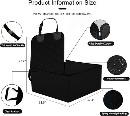 Front Seat Cover for Dogs in Car 2-in-1 Pet FCWLAGU1