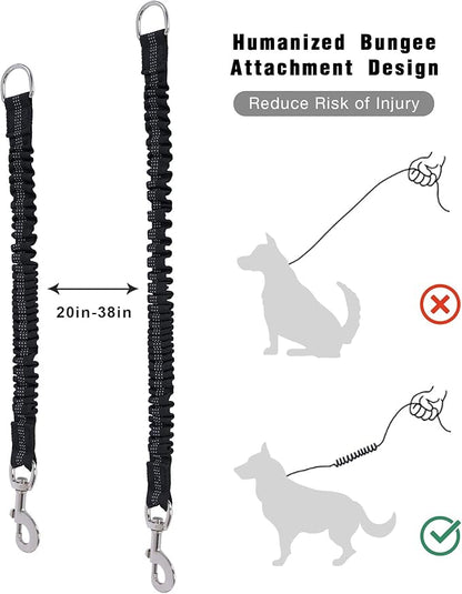 Long Dog Leash with Reflective Threads 15FT 20FT 30FT 50FT