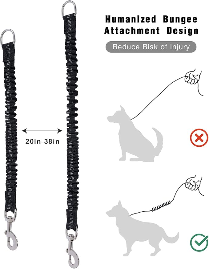 Long Dog Leash with Reflective Threads 15FT 20FT 30FT 50FT