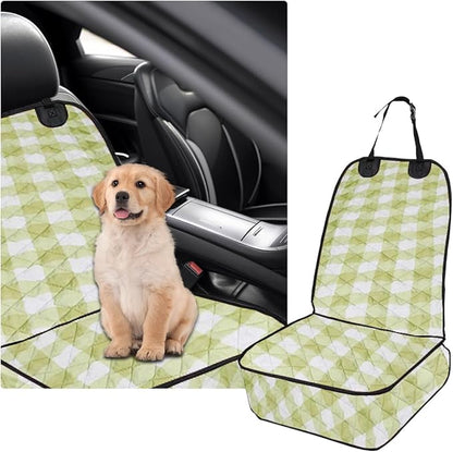 Ziciner Car Front Seat Dog Cover 600D Waterproof