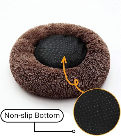 Geizire Cat Bed Dog Bed for Cats Bed(24'', Coffee)