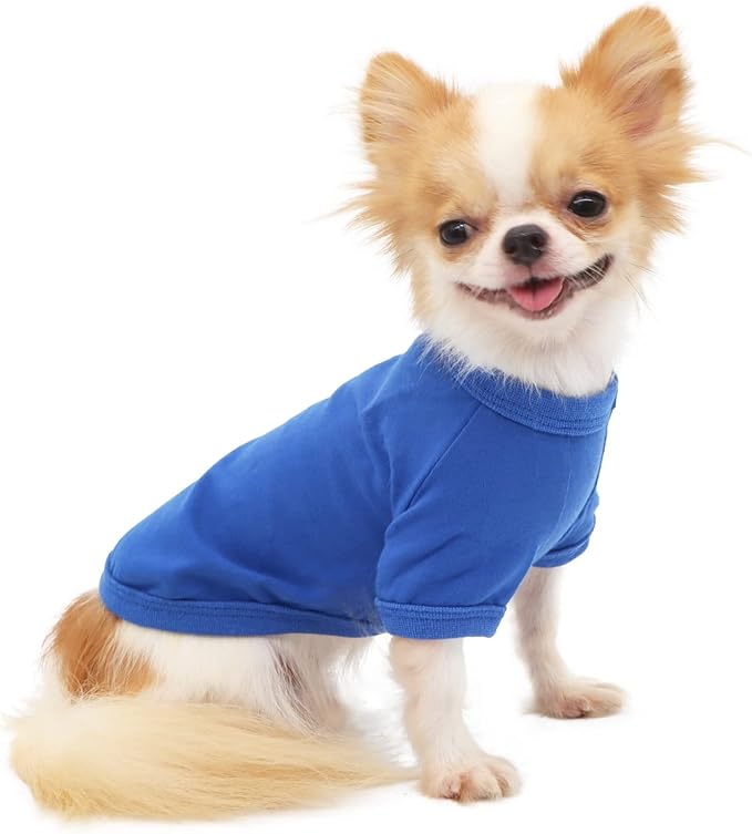 LOPHIPETS 100% Cotton Dog Tee Shirt for Small